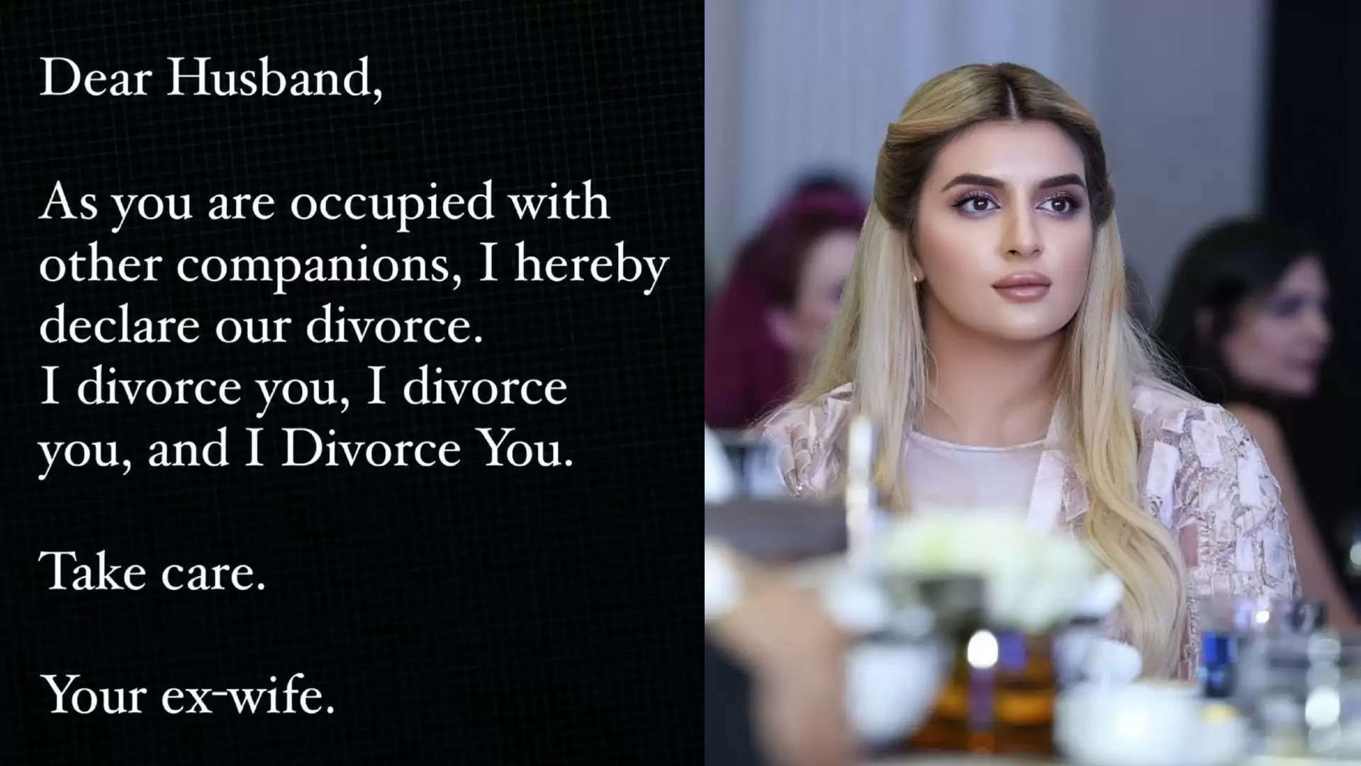 Dubai Princess Divorce Declaration Shakes Social Media