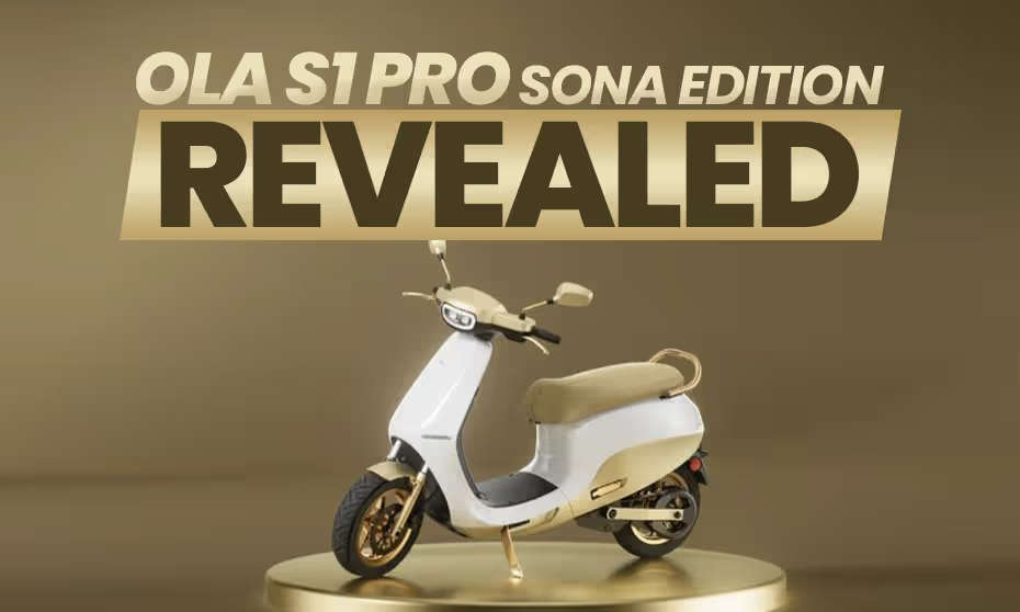 Ola Electric Launches Exclusive S1 Pro Sona Edition with 24-Karat Gold Elements