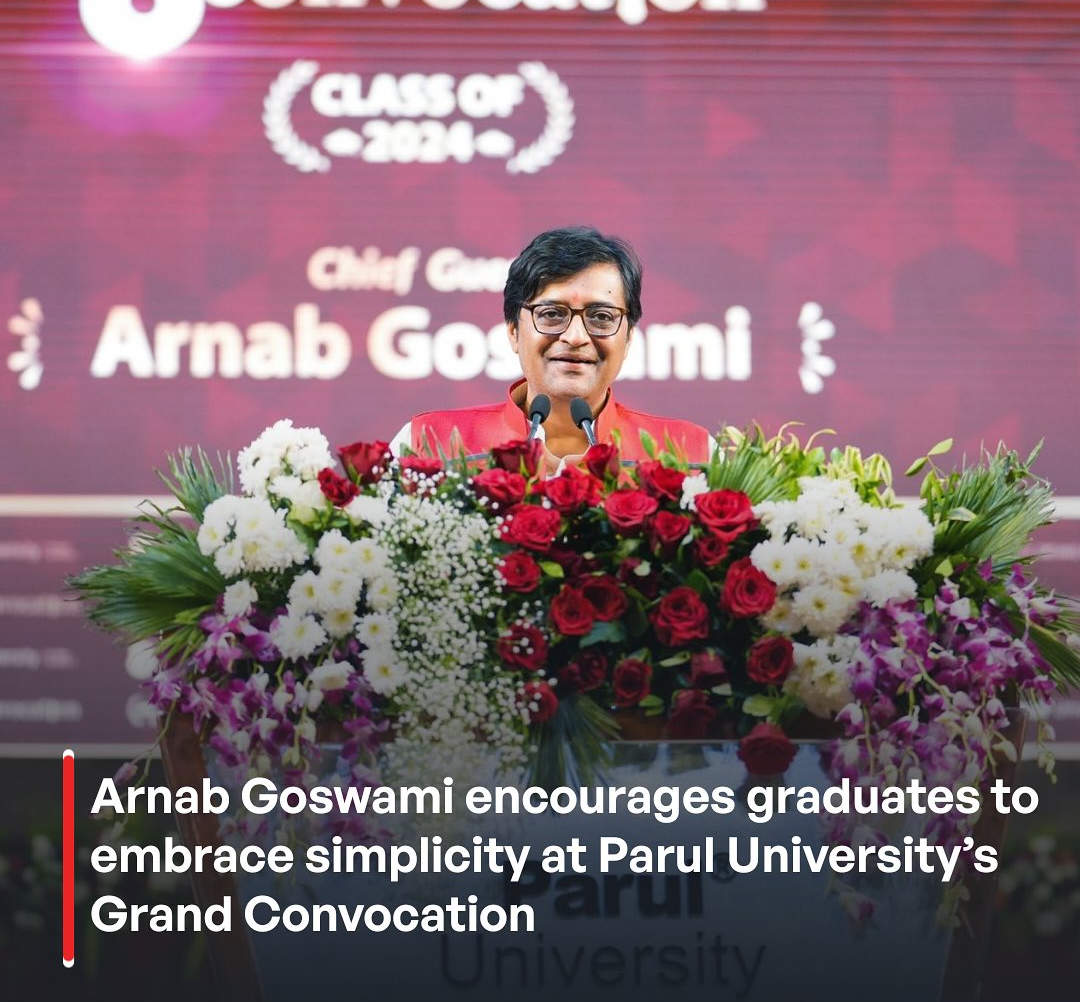 Parul University 8th Convocation Ceremony: Inspirational Speeches from Arnab Goswami, Saina Nehwal, and Smriti Irani